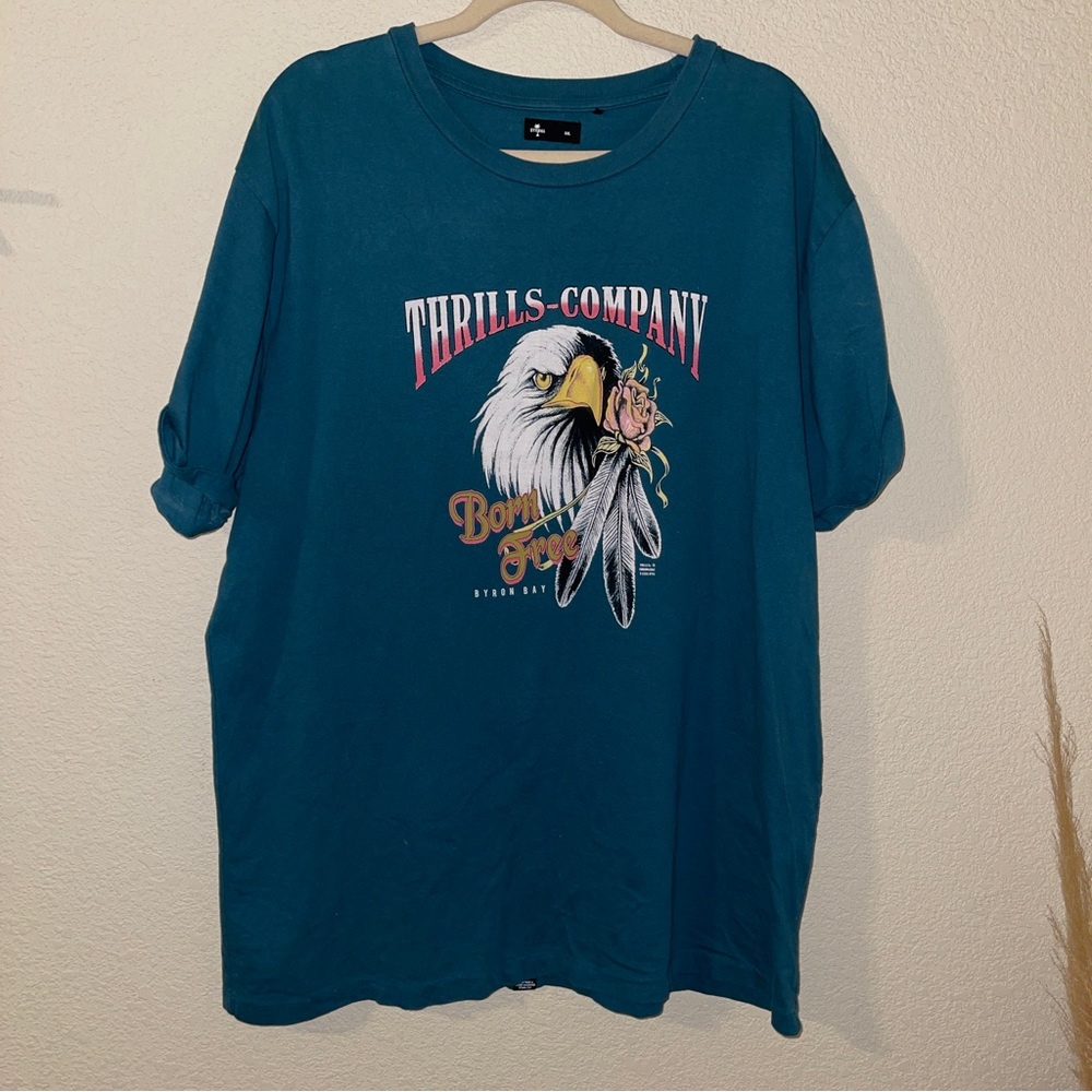 Thrills Mini Shirt Dress or Tee Size XXL wore 1 time
